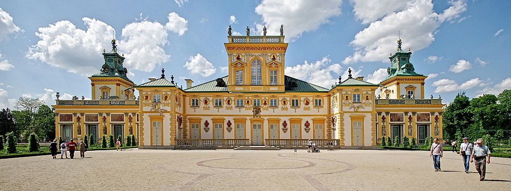 El Palacio de Wilanów, el único palacio de Varsovia, que no fue destruido durante la Segunda Guerra Mundial