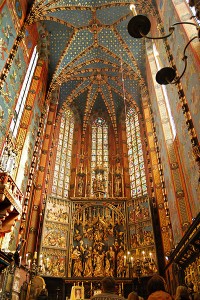 El retablo gótico de la basílica de Nuestra Señora ("Mariacka" en polaco) de Cracovia