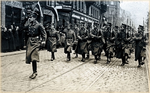 La insurrección polaca de Gran Polonia ("Wielkopolska" en polaco) contra la ocupación alemana en el 1918