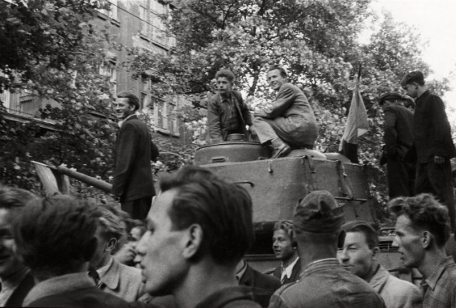 La insurrección obrera polaca de Poznań contra el totalitarismo comunista en el junio de 1956