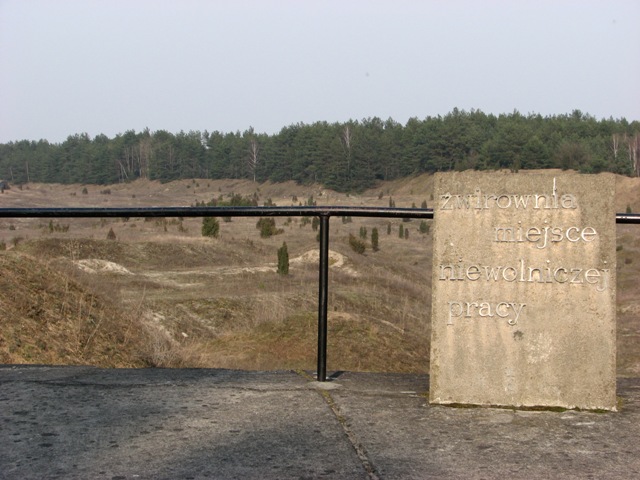 El sitio del labor esclavo de los presos del campo del labor forzado Treblinka I (1941-1944)