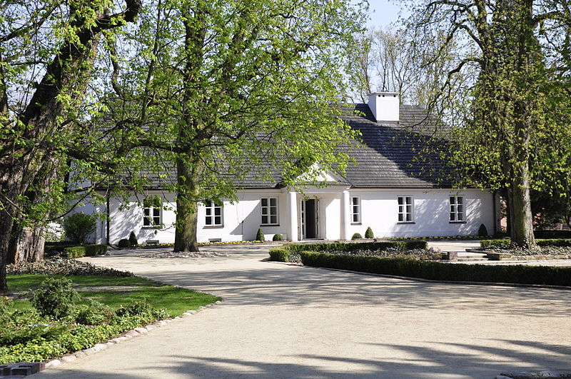 La casa natal de Federico Chopin en Żelazowa Wola (cercanías de Varsovia)