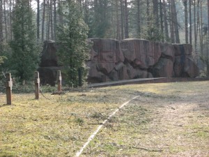 El sitio de las ejecuciones de los presos del campo de labor forzado Treblinka I (1941-1944)