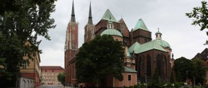 La catedral de San Juan Bautista de Breslavia ("Wrocław" en polaco) - www.katedra.archidiecezja.wroc.pl